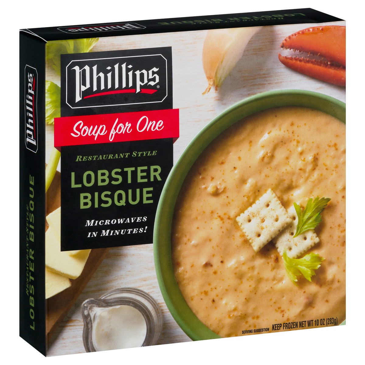 slide 2 of 10, Phillips Lobster Bisque, 10 oz