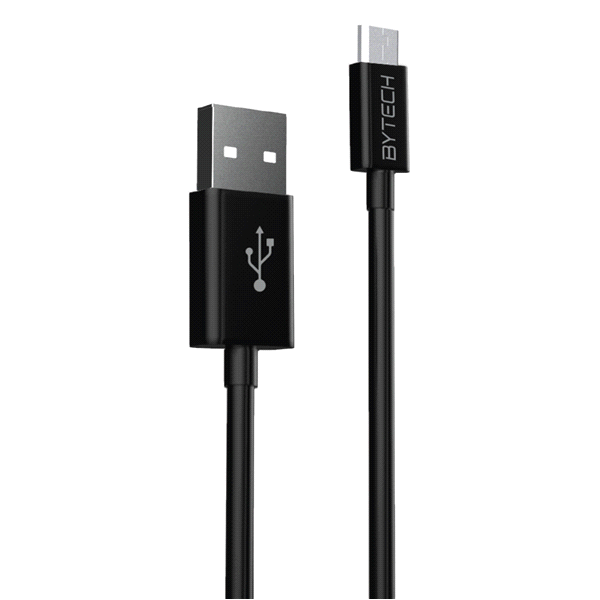 slide 1 of 1, Bytech 3.5 foot Micro charge and sync cable., 3.5 ft