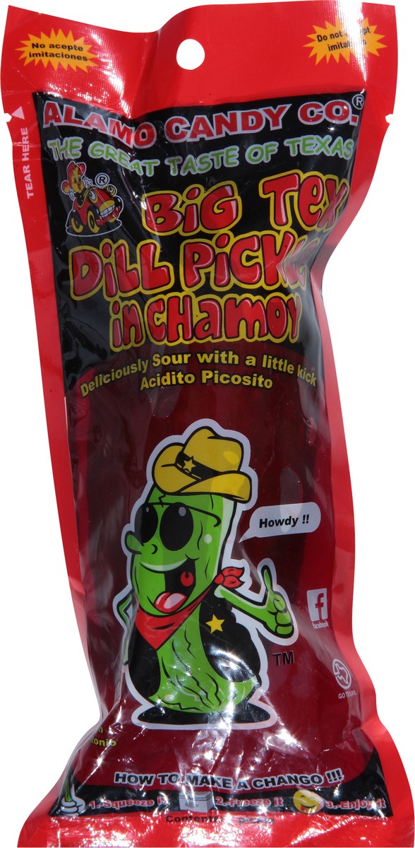 slide 6 of 9, Alamo Candy Co. Pickle 1 ea, 1 ct
