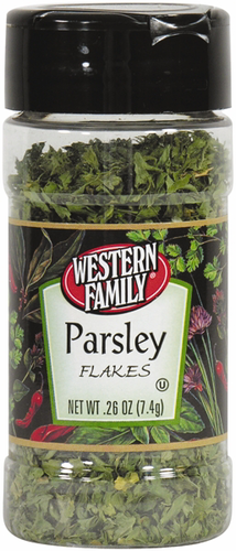 slide 1 of 1, Western Family Parsley Flakes, 0.26 oz