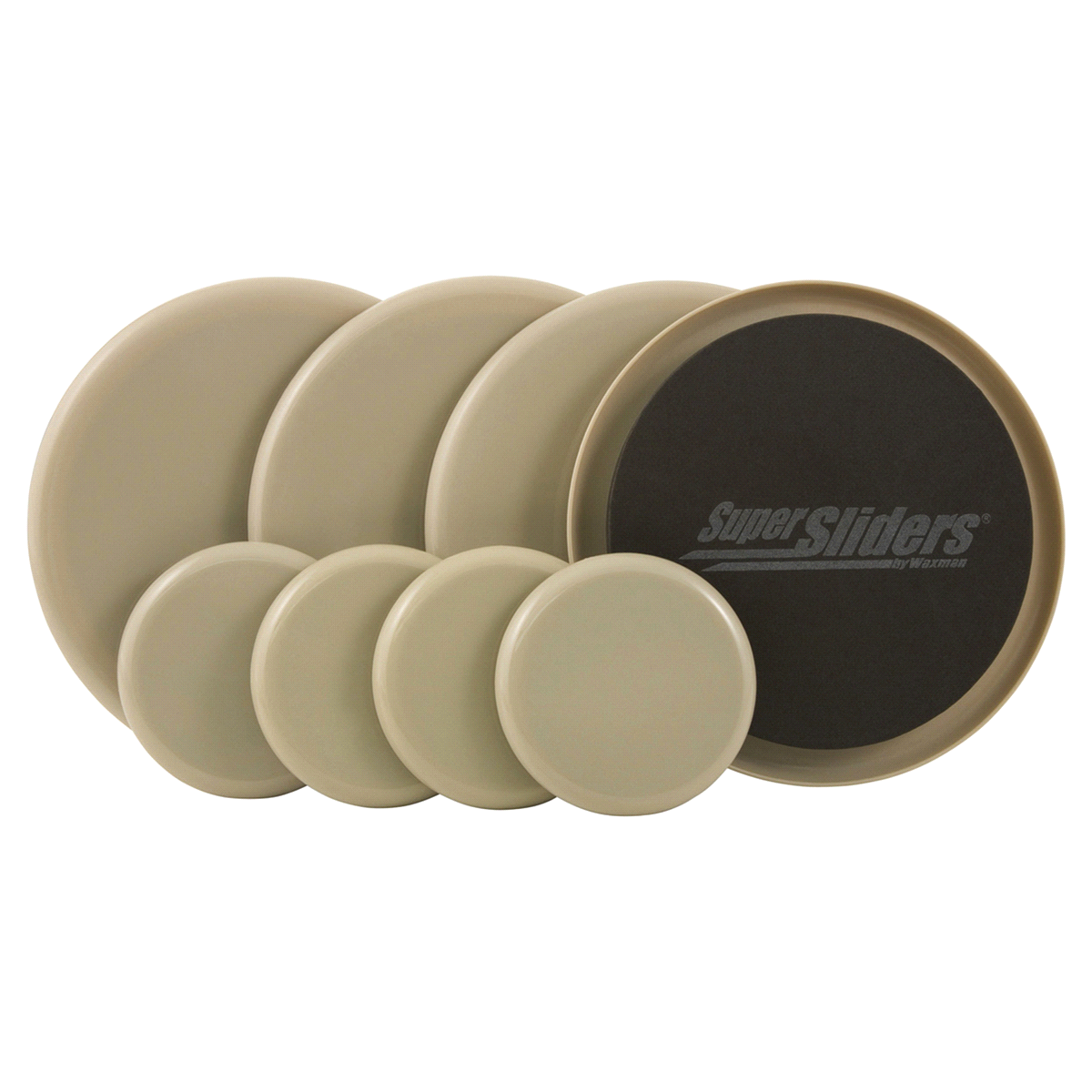 slide 1 of 1, SuperSliders Furniture Pads, Beige, 4 ct