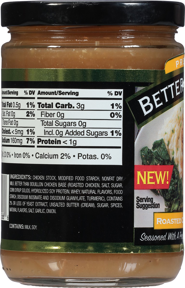 slide 6 of 9, Better Than Gravy Gravy, Roasted Chicken, Premium 12 Oz, 12 oz
