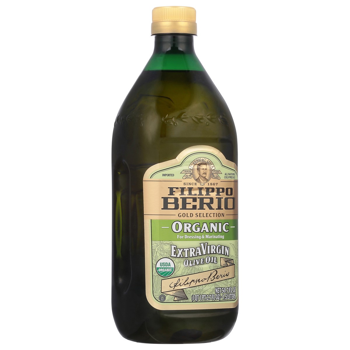 slide 2 of 9, Filippo Berio® extra virgin olive oil, 50.7 oz