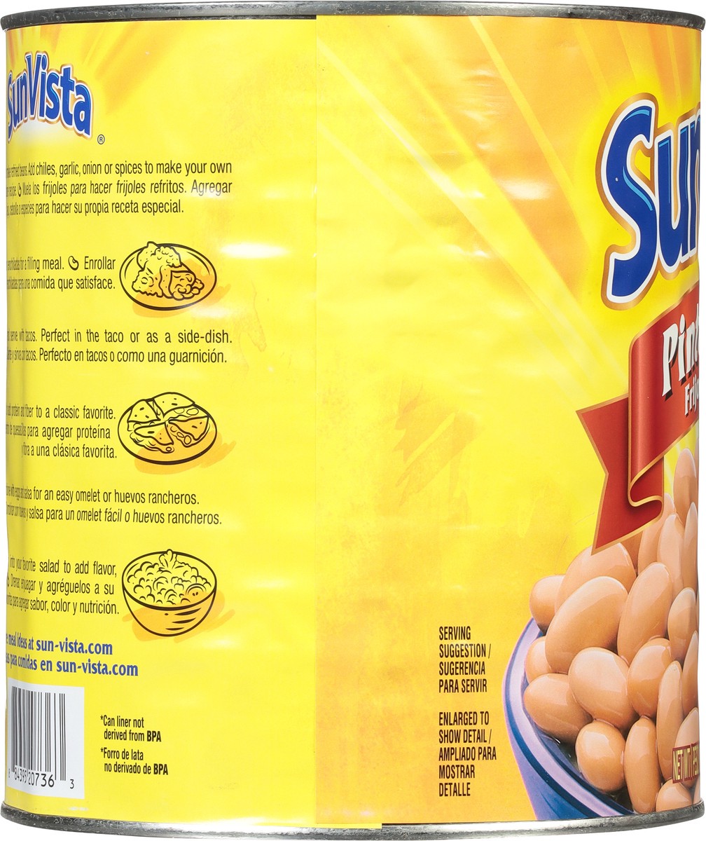 slide 6 of 9, SunVista Pinto Beans 108 oz, 108 oz