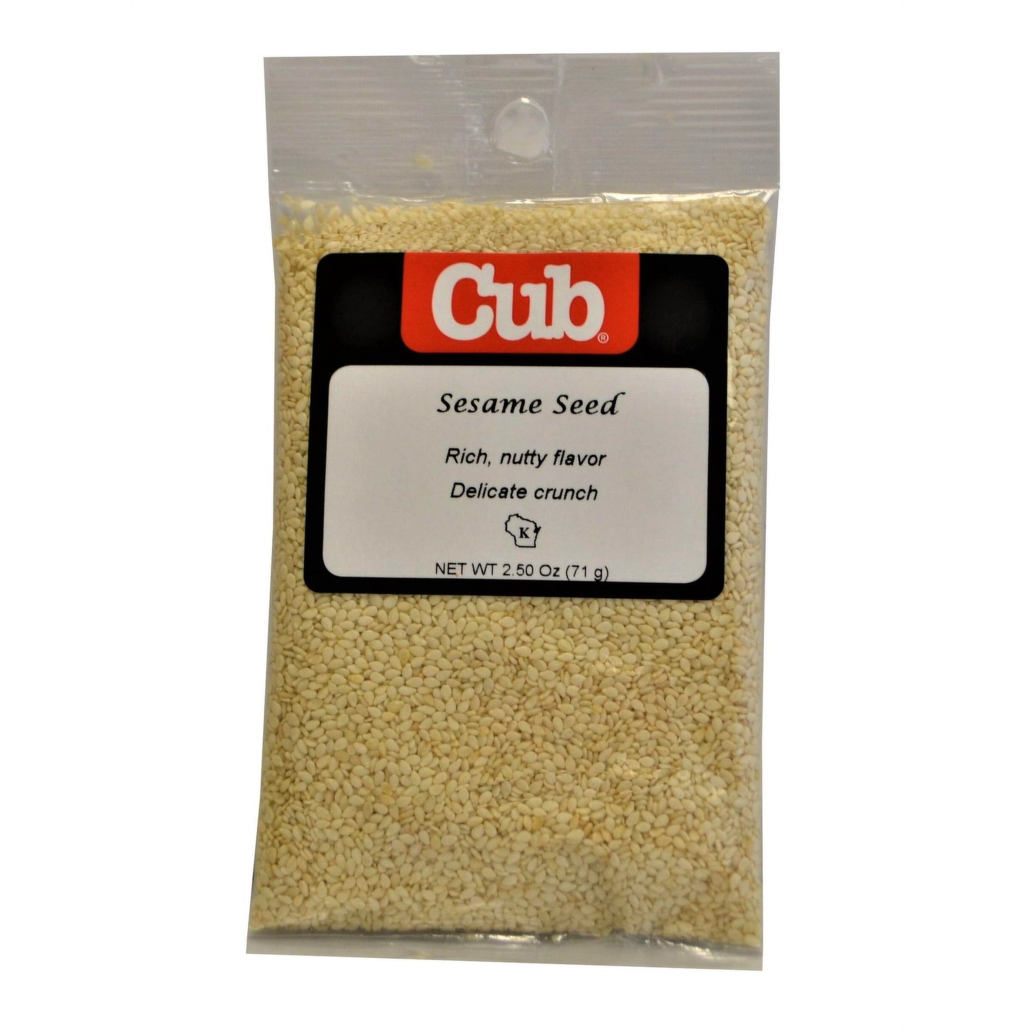 slide 1 of 1, Cub Seeds Sesame, 2.5 oz