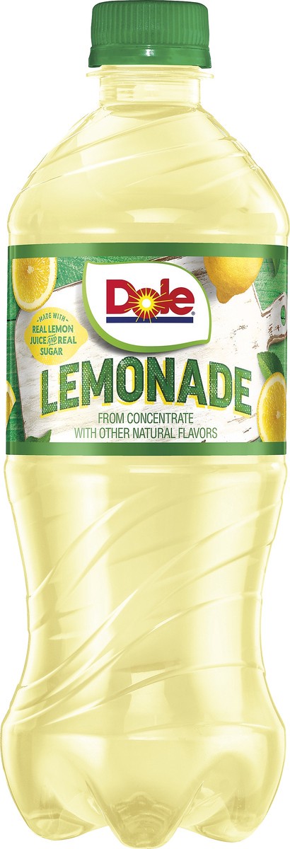 slide 3 of 3, Dole Lemonade 20 oz, 1 ct