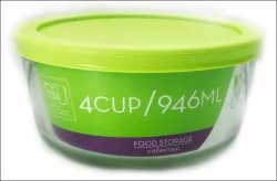 Kitchen Classic Libra Round Cont 4 Cup-W/Lid
