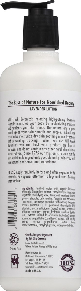 slide 3 of 3, Mill Creek Botanicals Lotion 16 oz, 16 oz