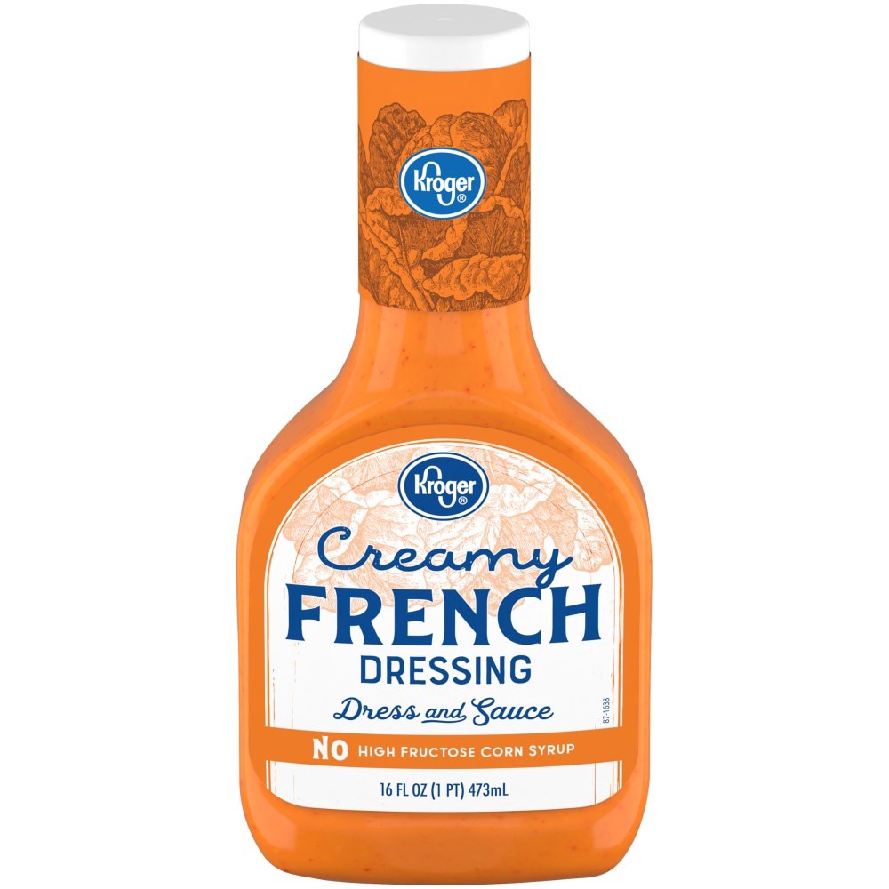 slide 1 of 5, Kroger Creamy French Dressing, 16 fl oz