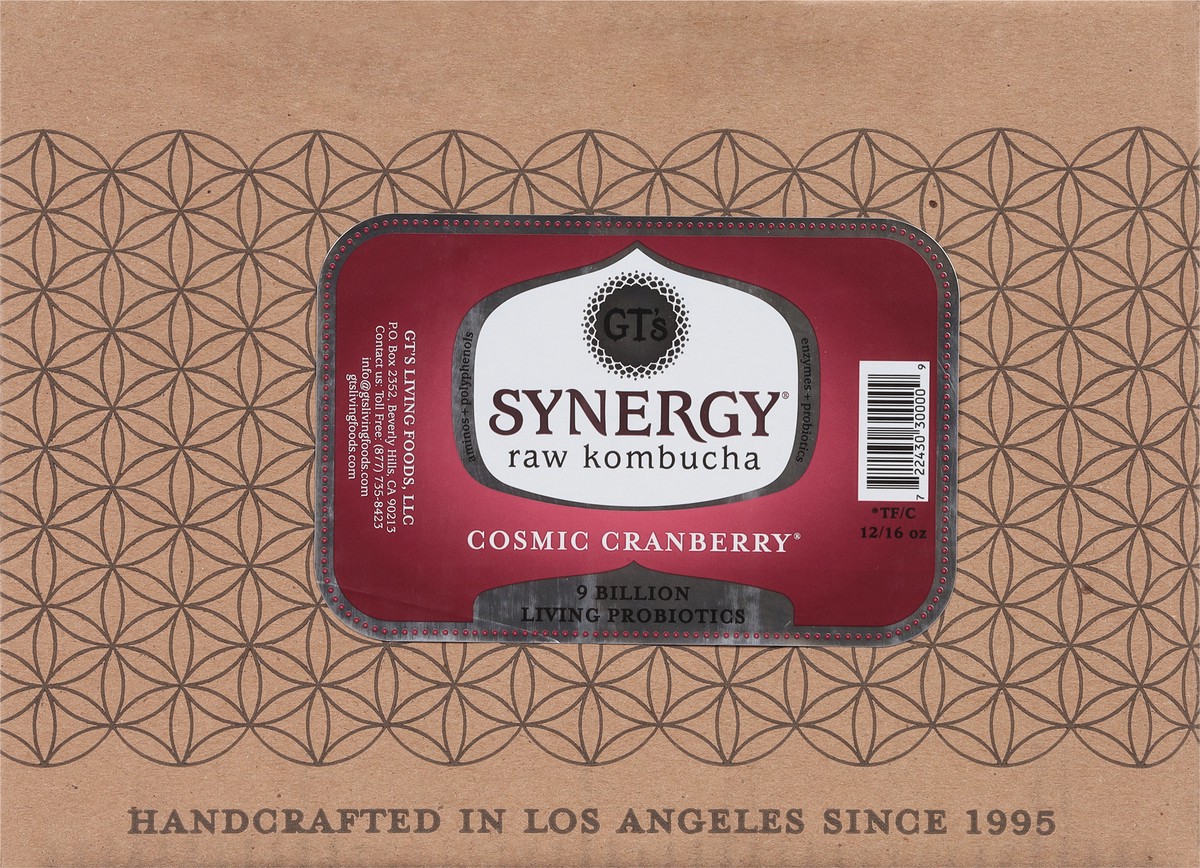 slide 8 of 10, GT's Cosmic Cranberry Kombucha- 192 fl oz, 192 fl oz