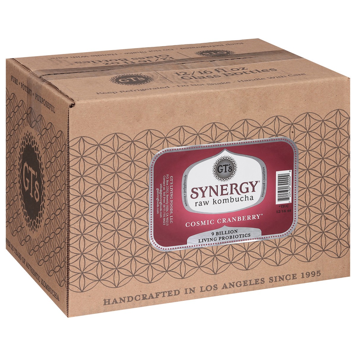 slide 2 of 10, GT's Cosmic Cranberry Kombucha- 192 fl oz, 192 fl oz