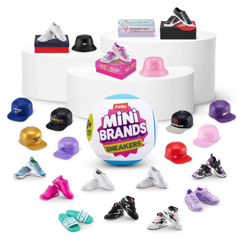 slide 6 of 11, 5 Surprise Sneaker Mini Brands Series 1, 1 ct