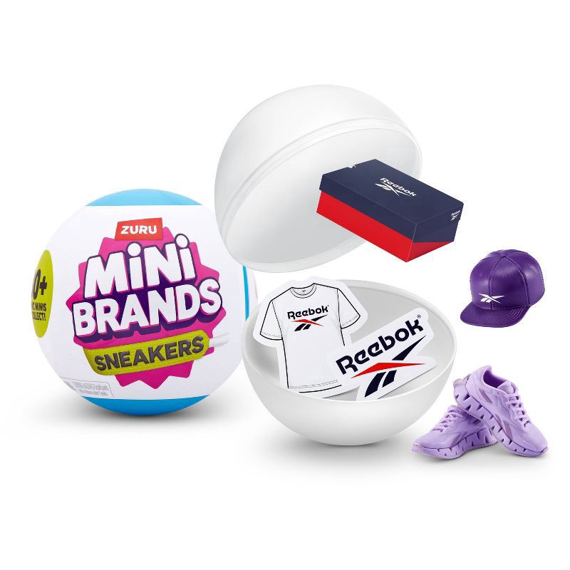 slide 1 of 11, 5 Surprise Sneaker Mini Brands Series 1, 1 ct