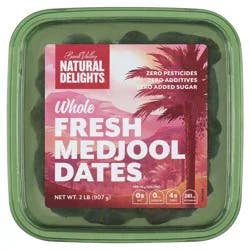 Natural Delights Fresh Whole Medjool Dates 2 lb