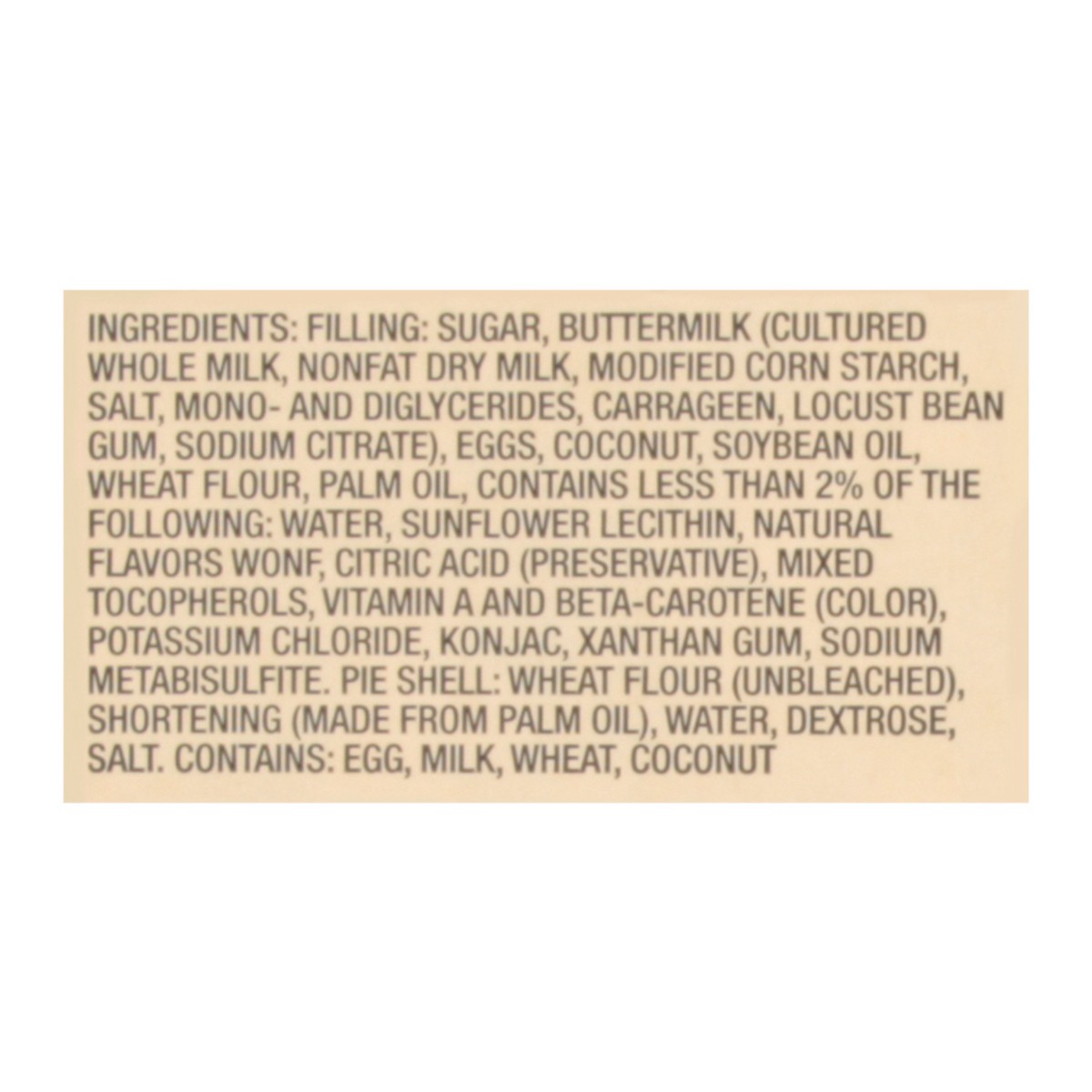 slide 14 of 14, Quality Bakery 8 Inch Coconut Chess Pie 23 oz, 23 oz