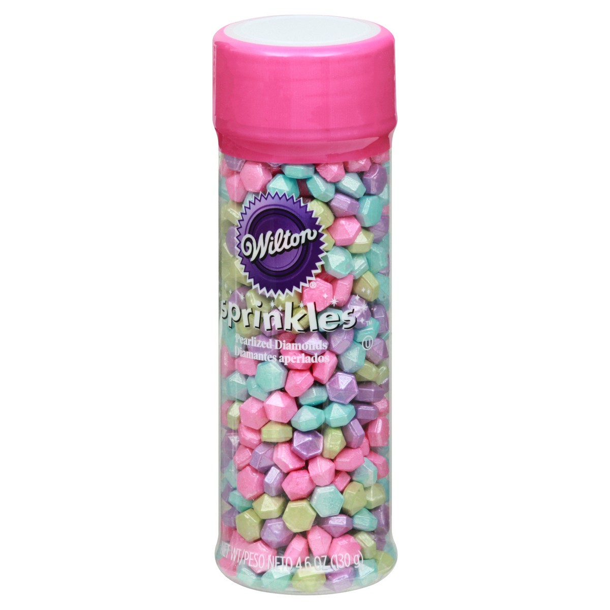 slide 11 of 13, Wilton Pearlized Diamonds Sprinkles 4.6 oz, 4.6 oz