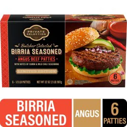 Private Selection Birria Seasoned Angus Beef Patties