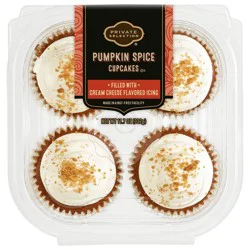 Private Selection Pumpkin Spice Cupcakes