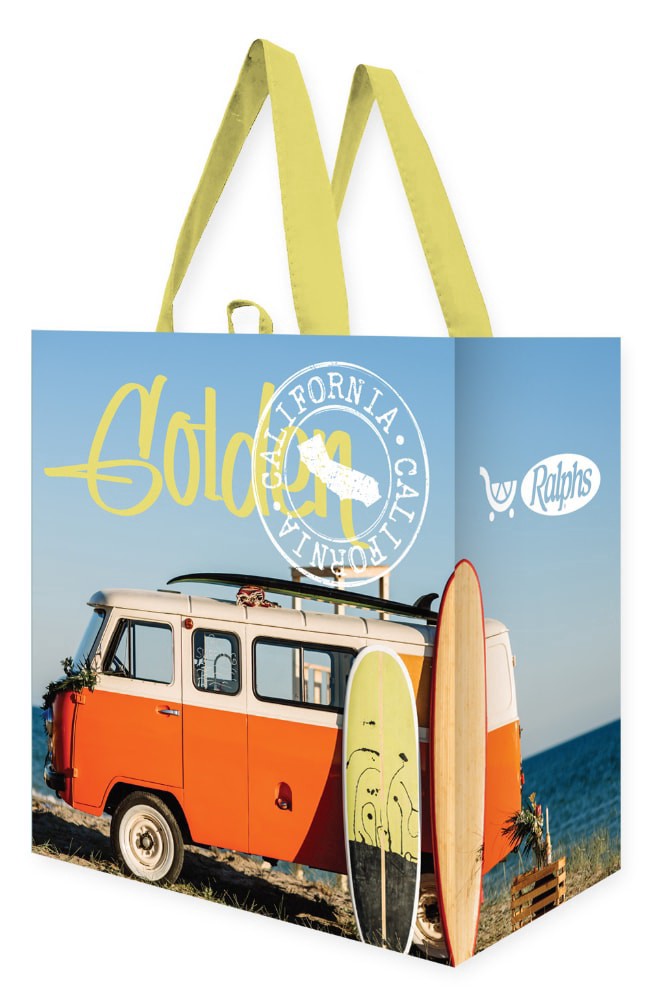 slide 1 of 1, Earthwise Golden Bus Reusable Bag, 1 ct