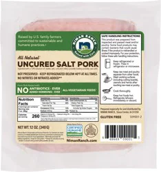 Niman Ranch All Natural Uncured Salt Pork