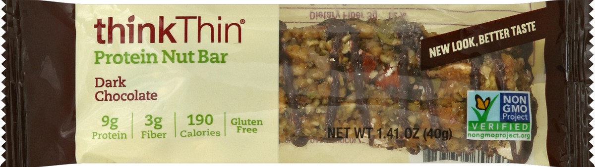 slide 1 of 6, thinkThin Protein Nut Bar 1.41 oz, 1.41 oz