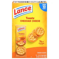 Lance Toasty Cheddar Sandwich Crackers