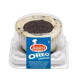 Junior's Cheesecake Little Fellas Frozen Cookies & Cream - 4 oz