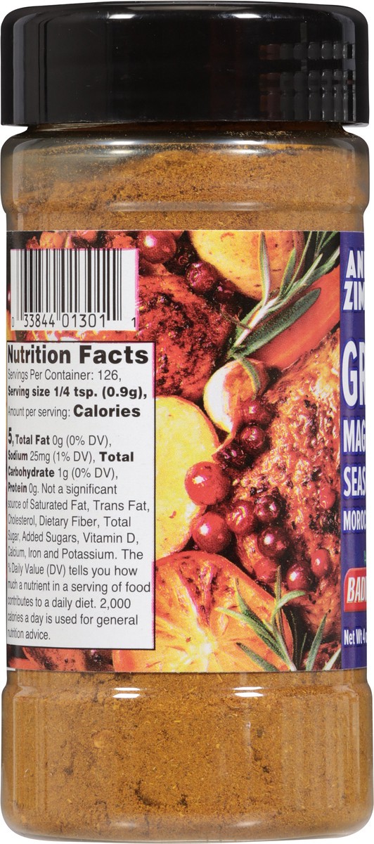 slide 10 of 13, Badia Moroccan Style Grill Magic Seasoning 4 oz, 4 oz