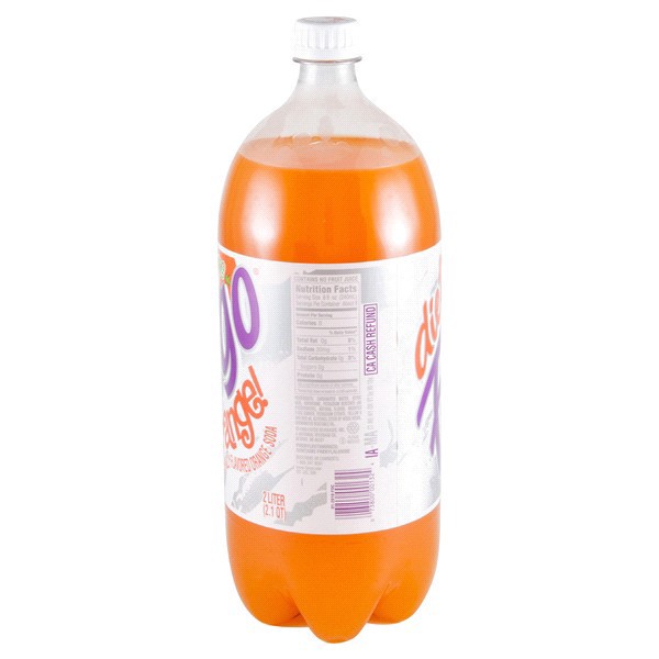 slide 12 of 13, Faygo Diet Orange bottle, 67.6 fl oz