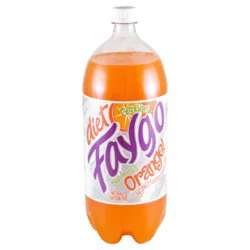 Faygo Diet Orange bottle- 2 liter