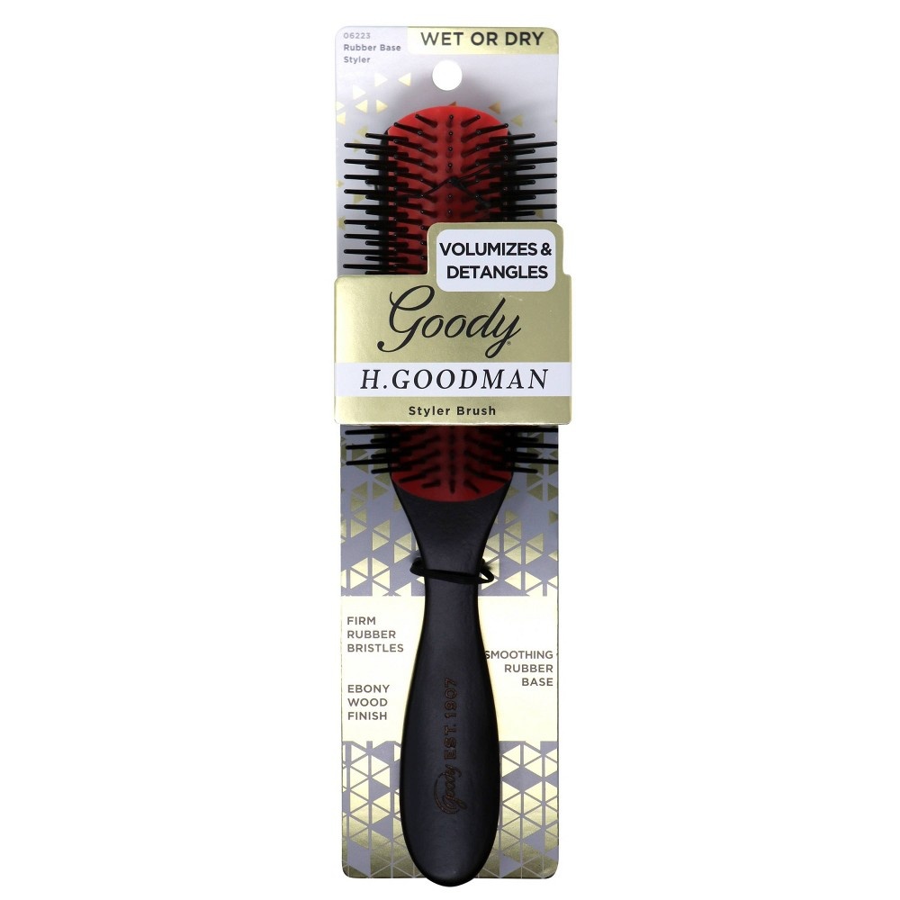 slide 2 of 2, Goody Heritage Hairbrush Styler Classic Rubber Base - Each, 1 ct