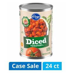 Kroger Diced Tomatoes Case