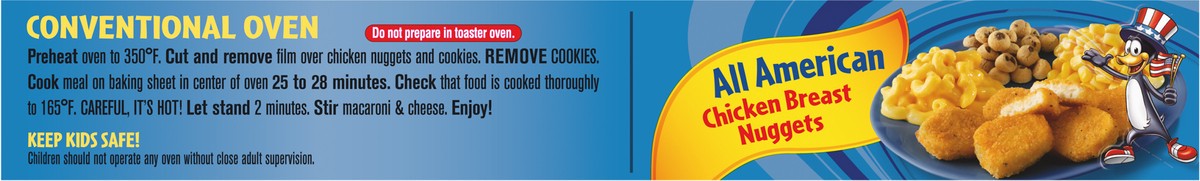 slide 5 of 9, Kid Cuisine Chicken Breast Nuggets Frozen Meal With Pasta And Cheese Sauce, Corn & Cookies, 8 oz., 8 oz