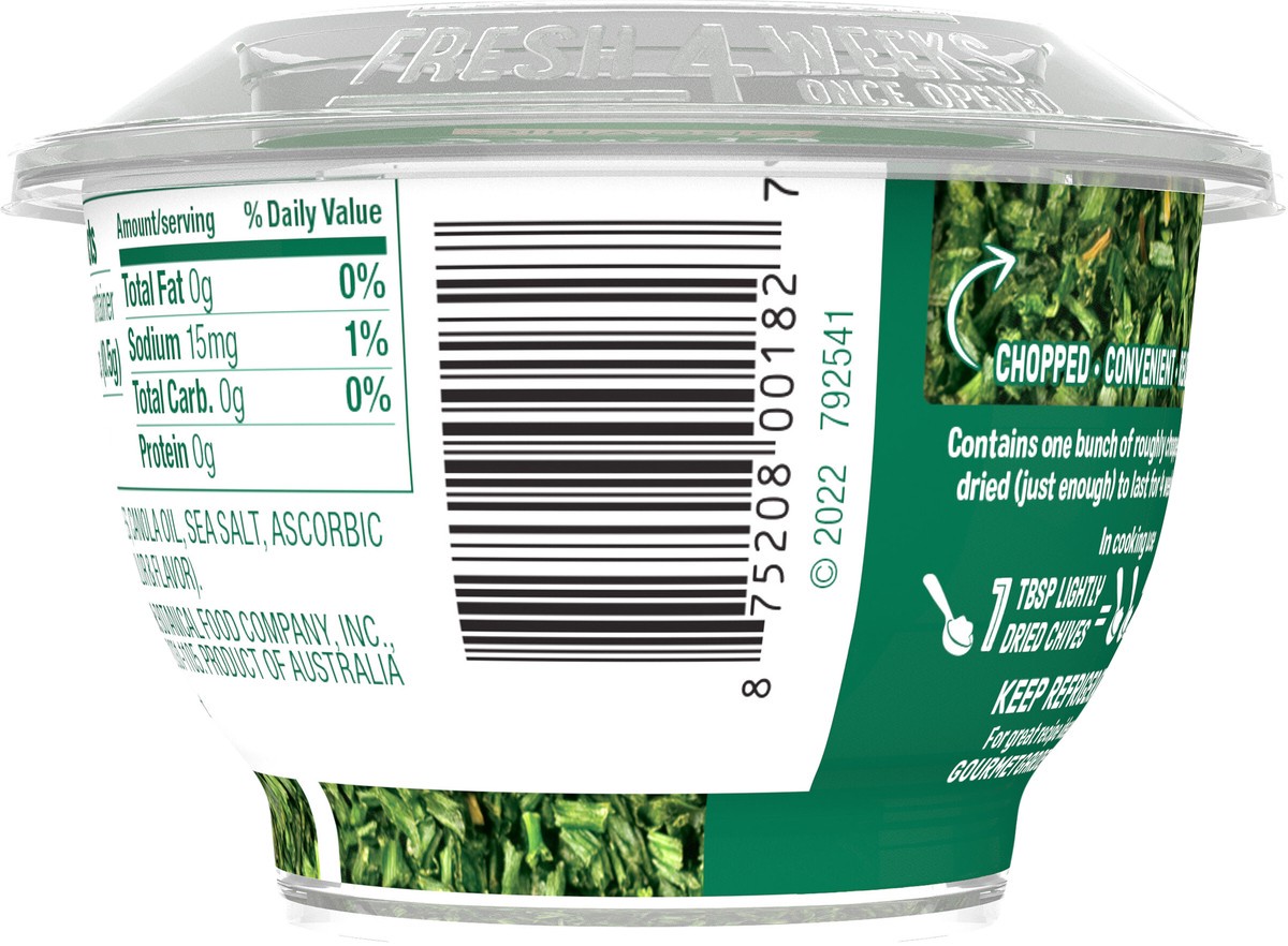 slide 9 of 9, Gourmet Garden Lightly Dried Chopped Chives, 0.35 oz, 0.35 oz