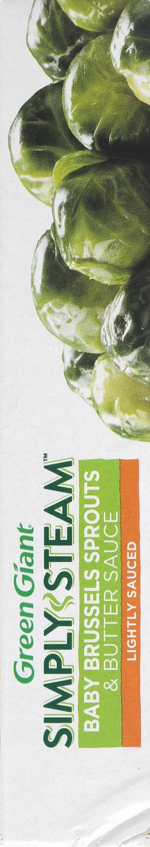 slide 3 of 9, Green Giant Simply Steam Lightly Sauced Baby Brussels Sprouts & Butter Sauce 10 oz, 10 oz