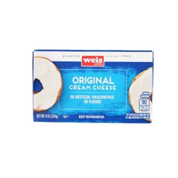 Weis Quality Smooth and Creamy Neufchatel Bar Cream Cheese