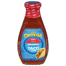 Ortega Hot Thick & Smooth Original Taco Sauce - 8 oz