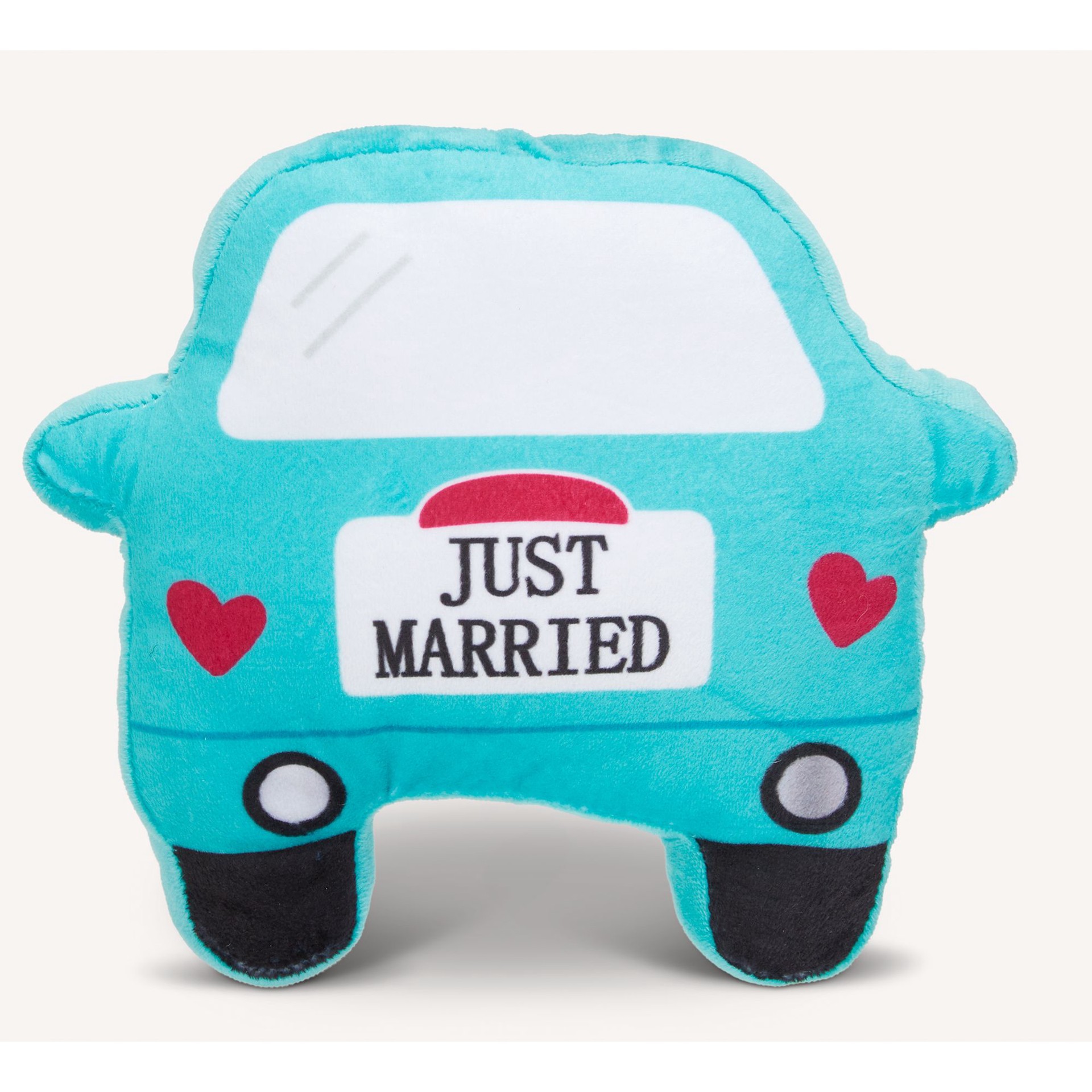 slide 1 of 1, Joyhound Cozy Comfy Plush Car Just Married'' Dog Toy - Squeaker'', 1 ct