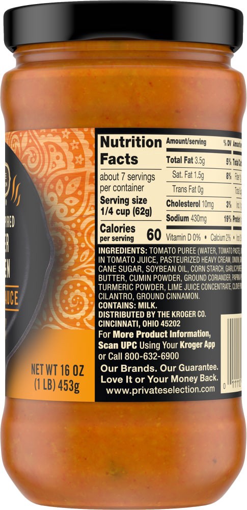 slide 2 of 4, Private Selection Chicken Summer Sauce, 16 oz