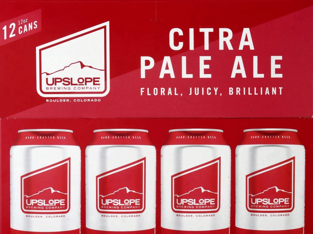 slide 2 of 2, Upslope Brewing Co. Citra Pale Ale Beer, 12 ct; 12 fl oz