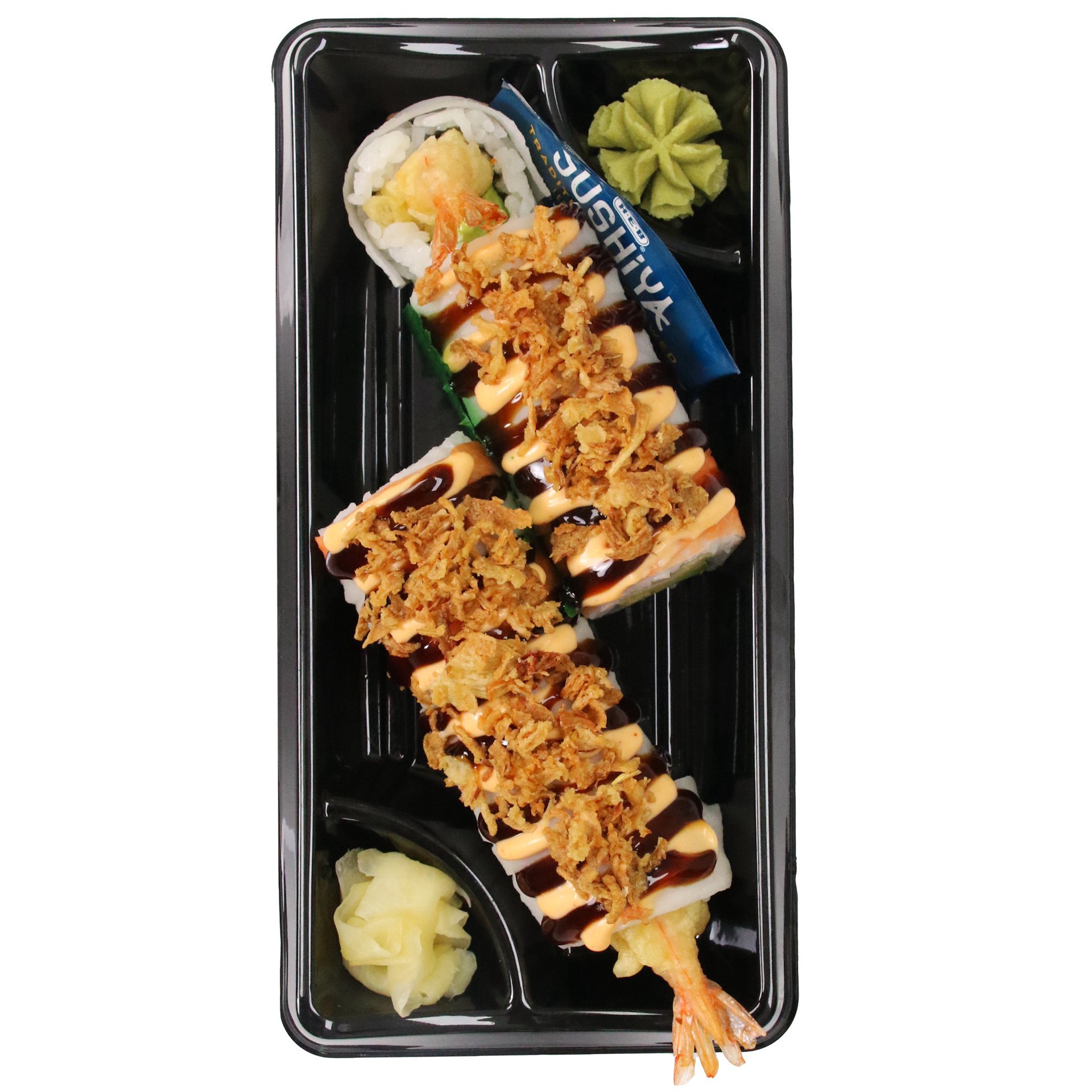 slide 1 of 1, H-E-B Sushiya Crunchy Temptation Sushi Roll, 10 ct