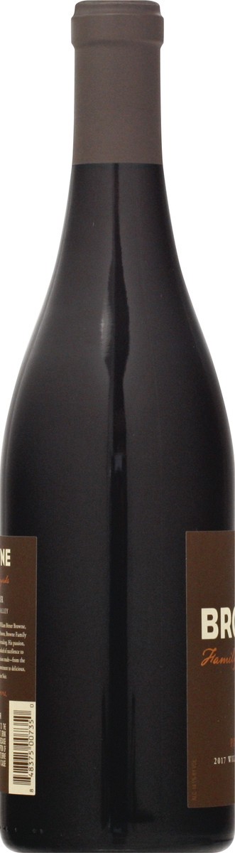 slide 8 of 8, Browne 2017 Willamette Valley Pinot Noir 750 ml, 750 ml