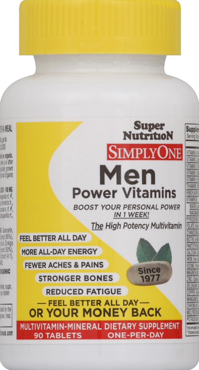 slide 2 of 3, SuperNutrition Multi-Vitamin 90 ea, 90 ct