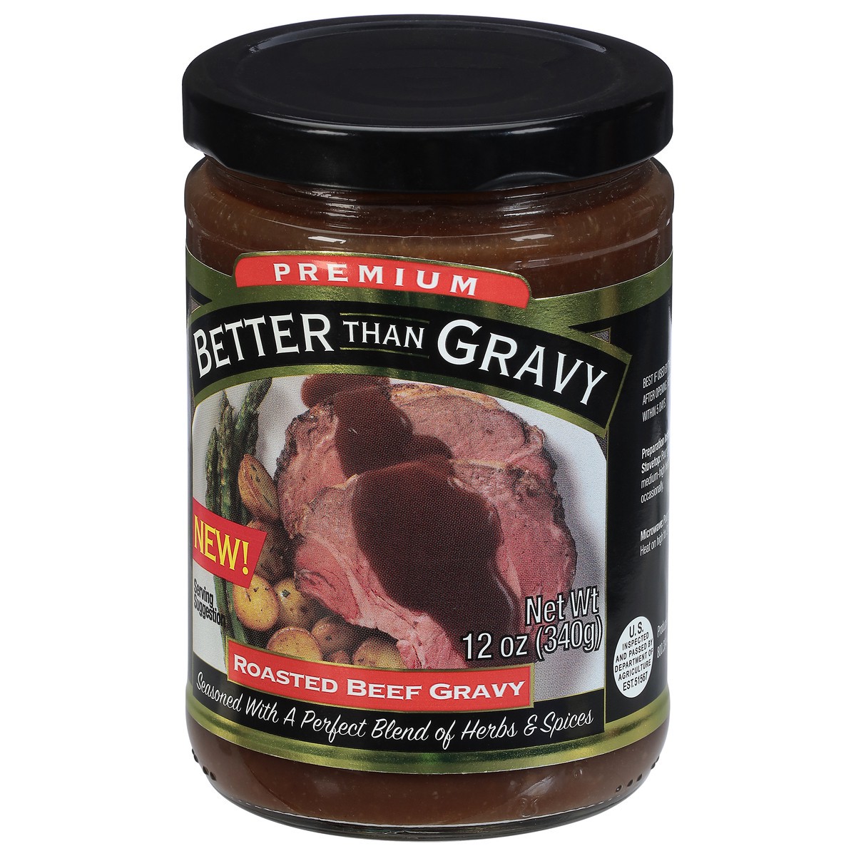 slide 7 of 9, Better Than Gravy Premium Roasted Beef Gravy 12 oz, 12 oz