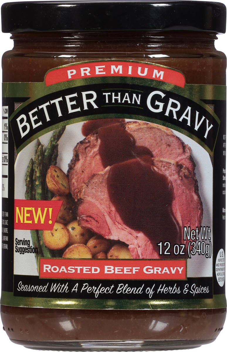 slide 4 of 9, Better Than Gravy Premium Roasted Beef Gravy 12 oz, 12 oz