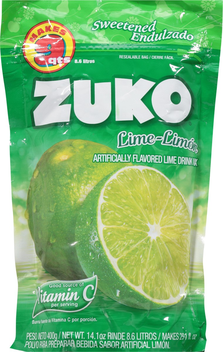 slide 13 of 13, Zuko Lime-Limon Drink Mix - 14.1 oz, 14.1 oz