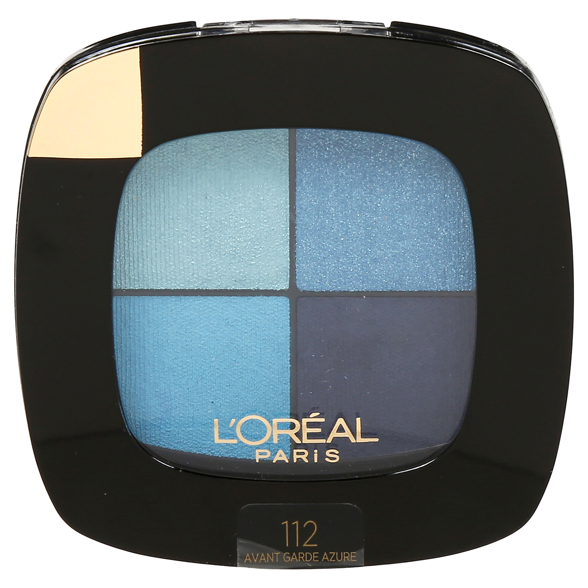 slide 1 of 5, L'Oréal Paris Colour Riche Eyeshadow Quads Avant Garde Azure 112, 0.1 oz