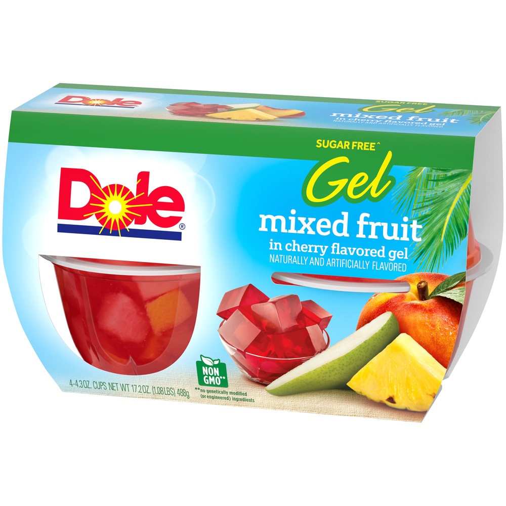 Dole Mixed Fruit in Cherry Gel Shipt