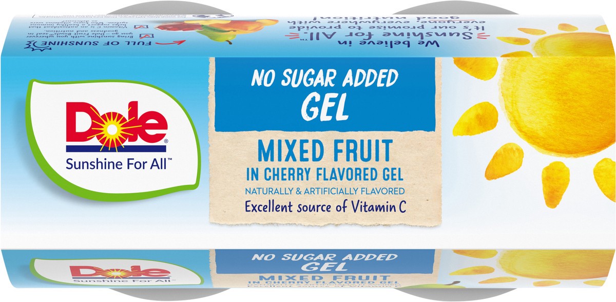 slide 9 of 9, Dole Mixed Fruit, 4 ct