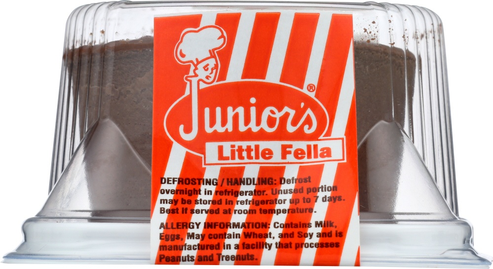 slide 1 of 1, Junior's Little Fella Chocolate Swirl Cheesecake, 4 oz